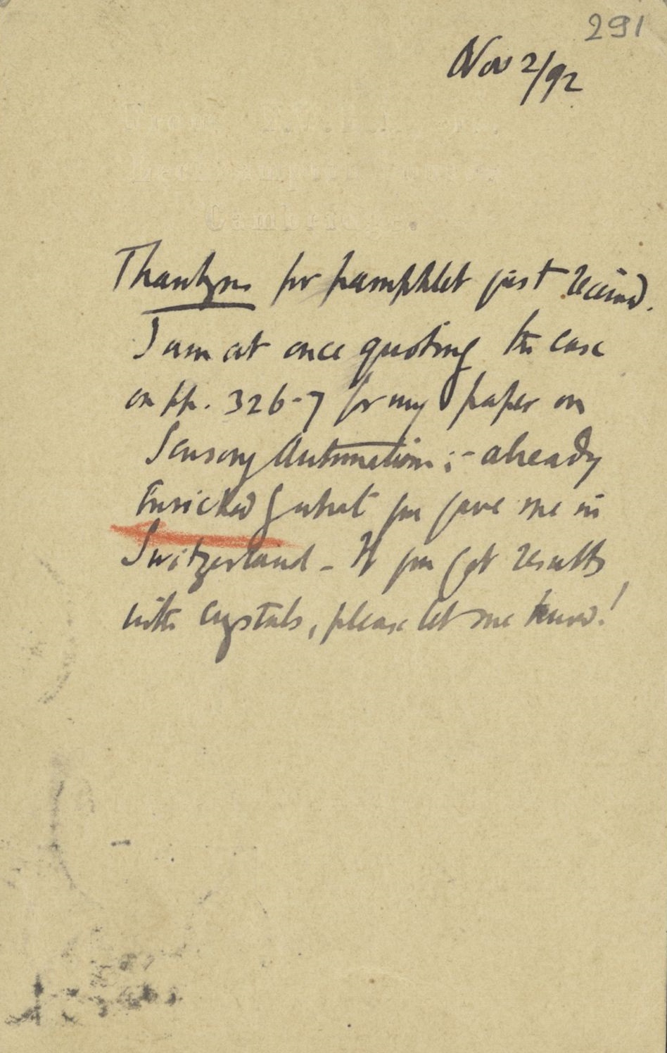 Myers Frederic William Henry