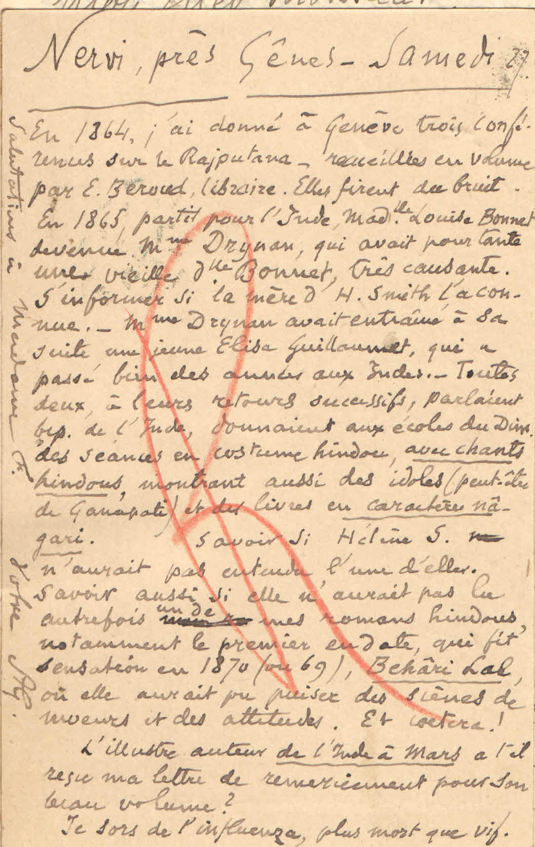 Lettre de M.Auguste Glardon