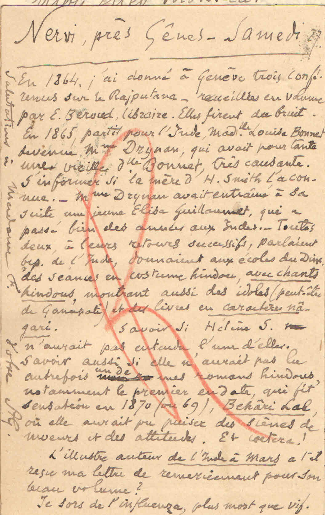 Lettre de M.Auguste Glardon