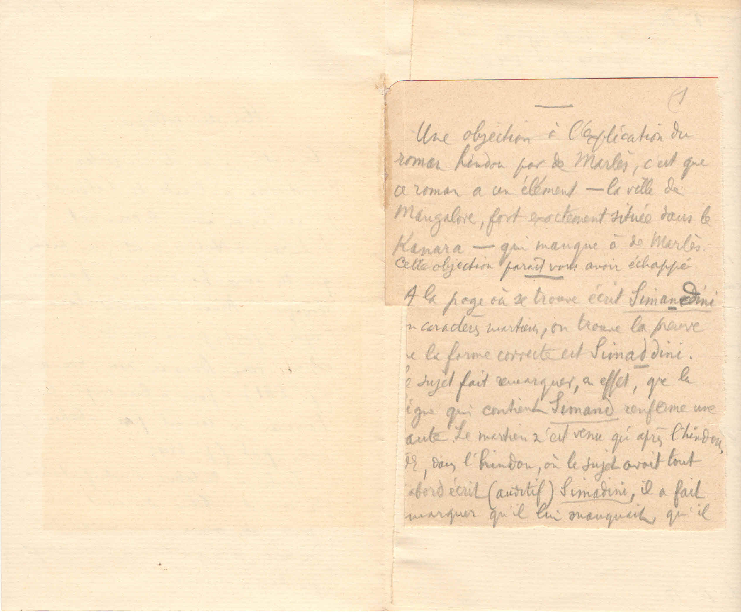 Lettre de Paul Marchot