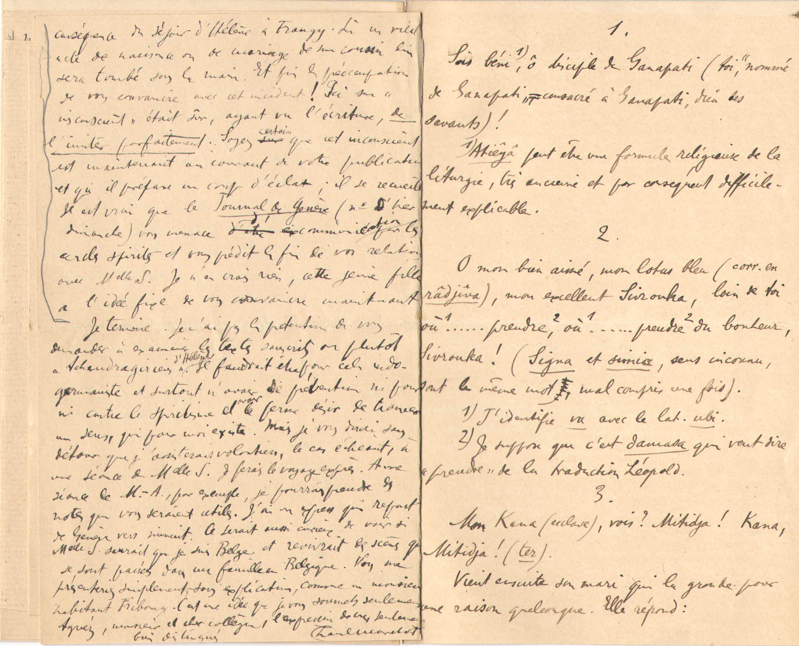 Lettre de Paul Marchot