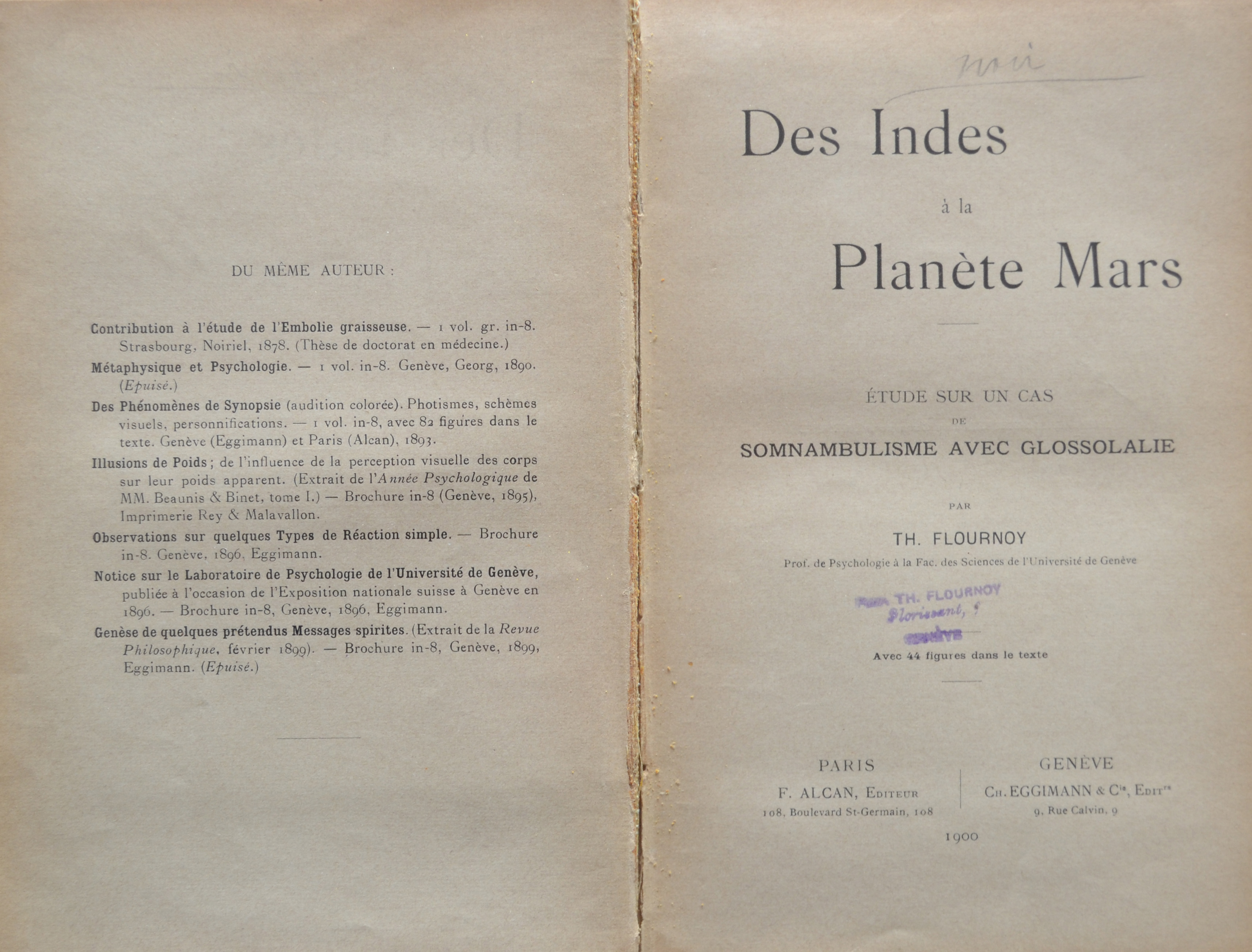 Des Indes à la planète Mars